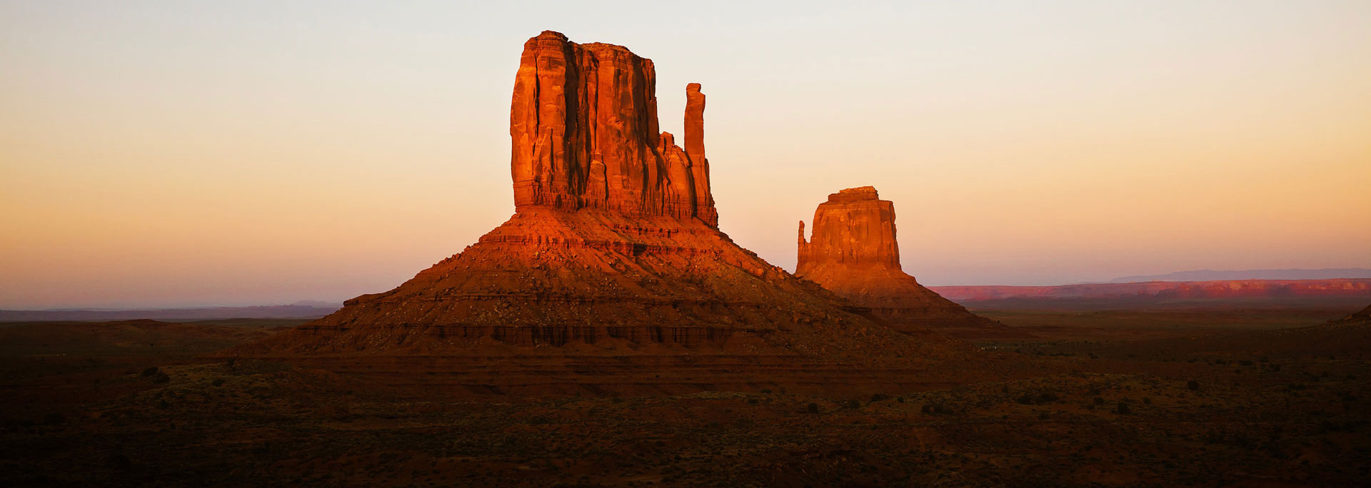 Sunset view of Monument Valley - Arizona Geographic Alliance