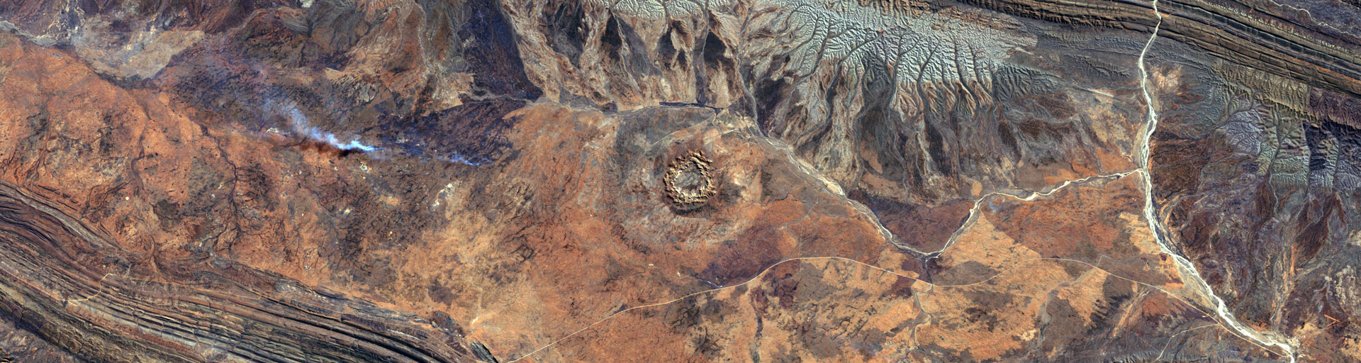 Aerial view of the earth